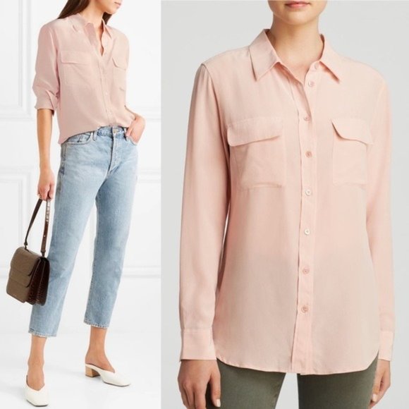 Equipment Tops - Equipment Signature Silk Shirt